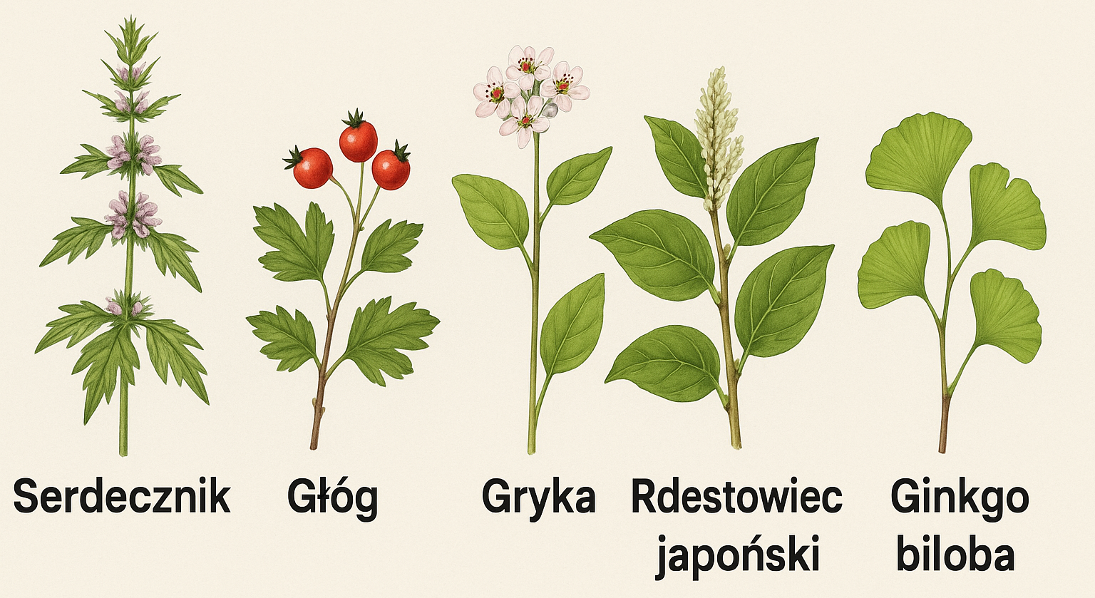 Jakie zioła na serce?